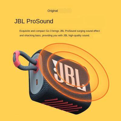 JBL GO3เพลงBRICS III Lอัพเกรดลำโพงขนาดเล็กไร้สายกลางแจ้งแบบพกพาลำโพงบลูทูธกันน้ำ(สีดำ)
