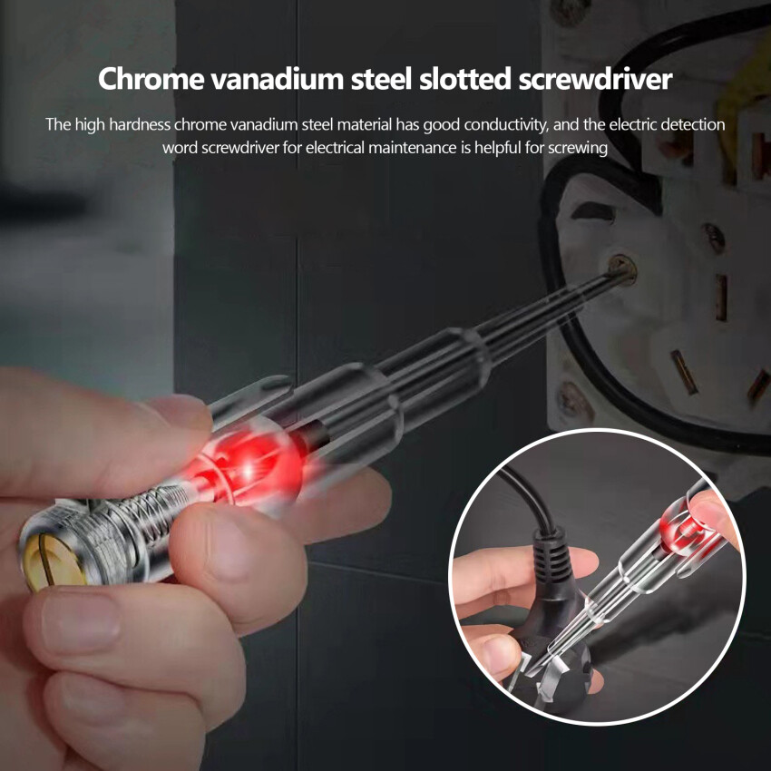 Smart Voltage Test Pen AC Non-Contact Induction Test Pencil Voltmeter Power Detector Electric Screwdriver Indicator