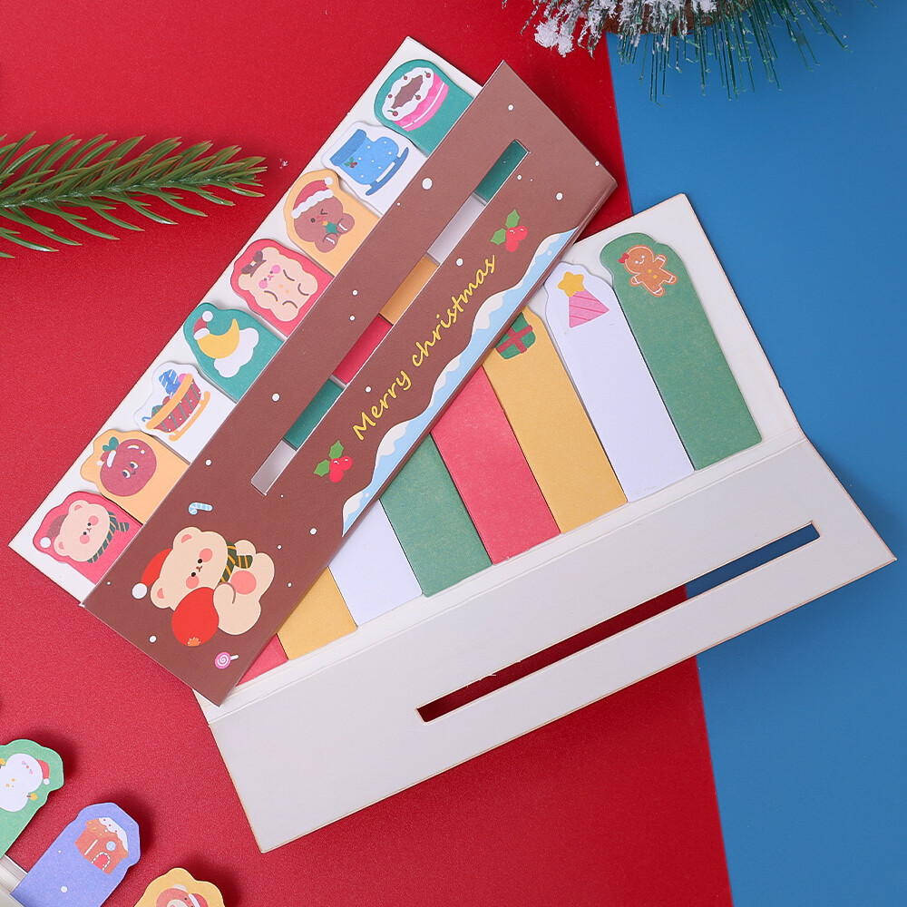 120 tờ giấy ghi chú Post It giáng sinh sinh sinh viên Ins dễ thương ghi chú dán