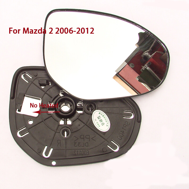 Car Rearview Mirror Glass for Mazda2 2006 2007 2008 2009 2010 2011 2012
