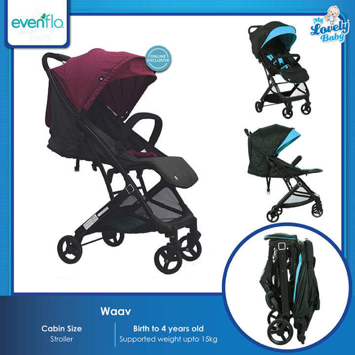 evenflo waav stroller