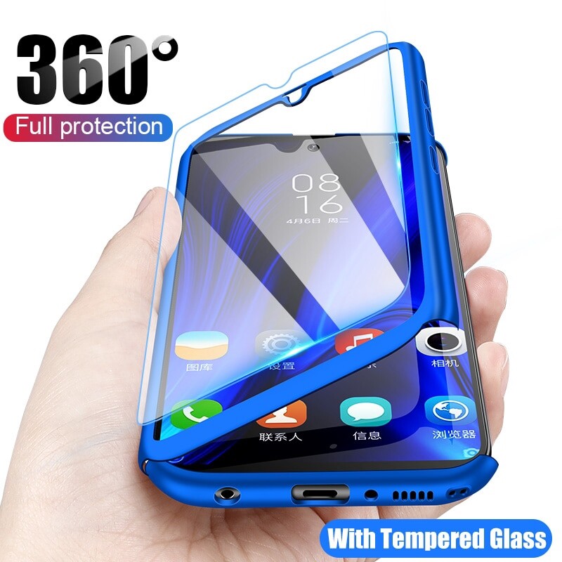 For Huawei Nova 2 Plus Nova 2i Nova 3 Nova 3i Nova Shockproof 360 Degree Full Body Protective Casing Clear Soft TPU Silicone With Tempered Glass