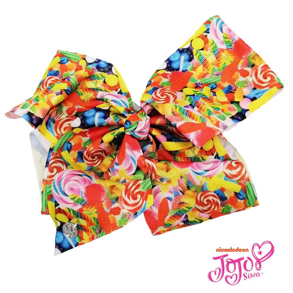 JOJO SIWA BOW WITH CLIP (CANDY LOLLIPOP) | Lazada