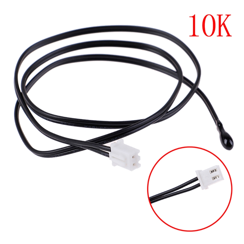 【New Arrival】 NTC Temperature Thermal Thermistor TC 10K Probe Sensor 50cm Air Conditioning Temperature Sensor Waterproof