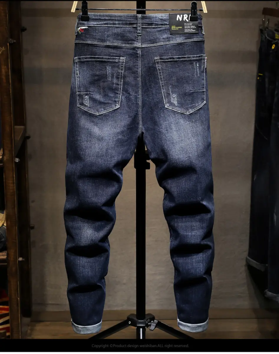 mens loose ripped jeans