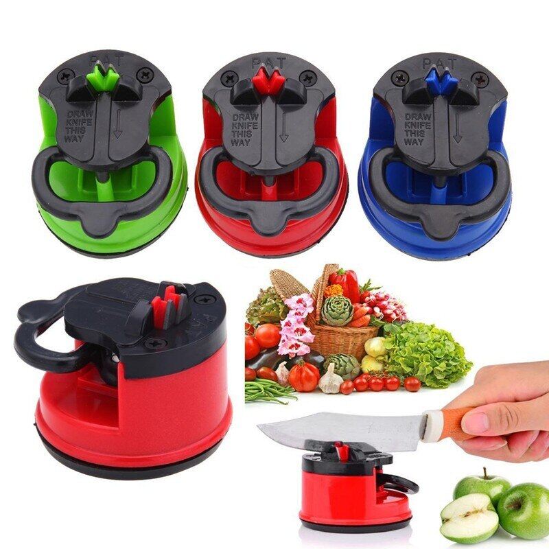 1PC Knife Sharpener Sharpening Tool Easy And Safe To Sharpens Kitchen Chef Knives Damascus Knives Sharpener Suction