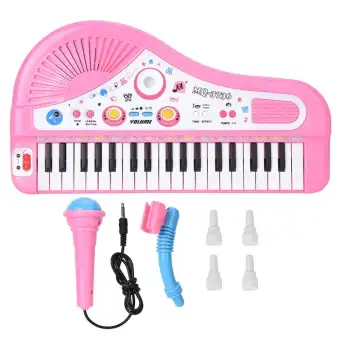 baby piano with microphone