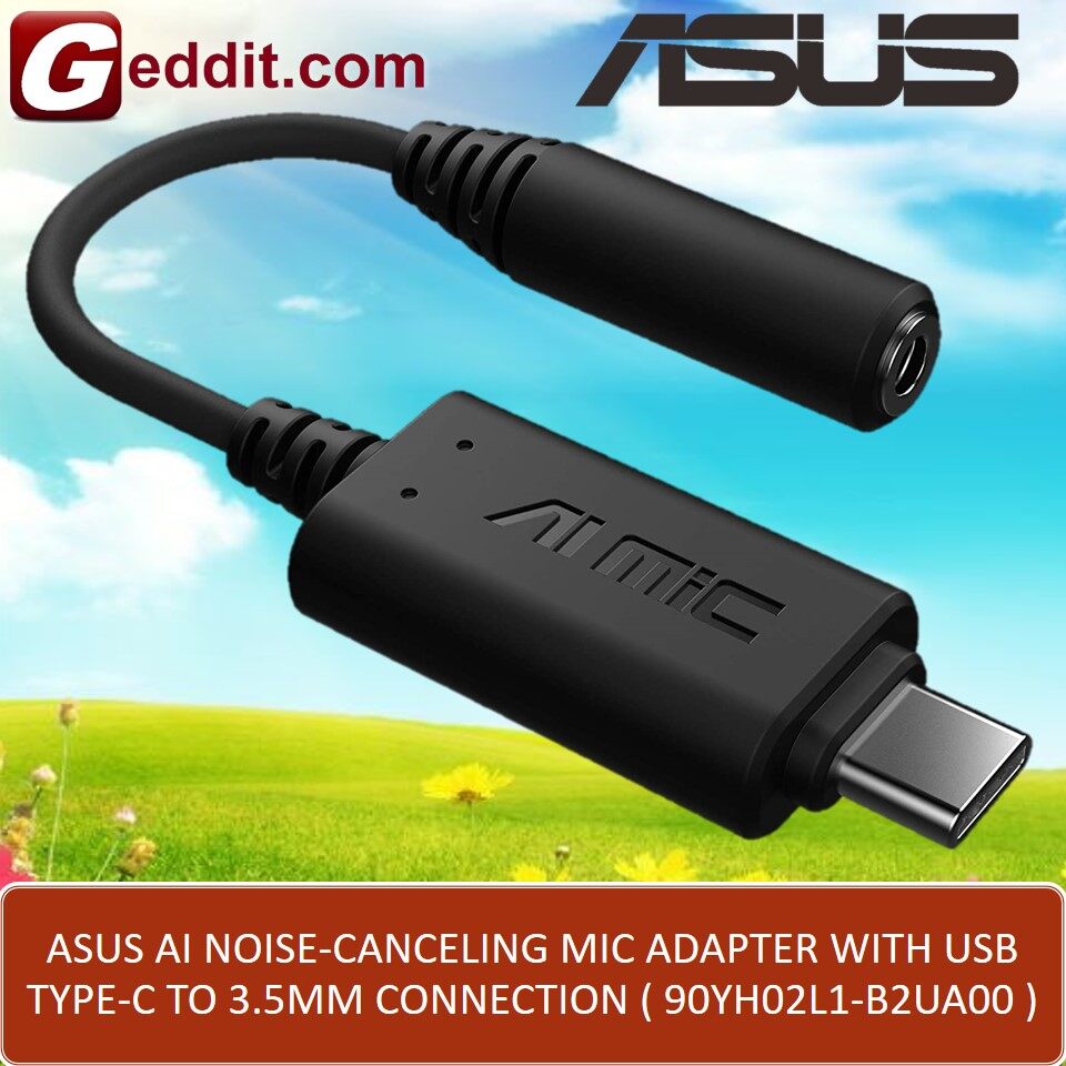 asus noise cancelling mic adapter