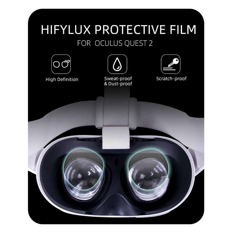 4 Cái/bộ Bảo Vệ Ống Kính VR Chống Trầy Xước Màng Bảo Vệ, Phụ Kiện Kính VR For-Oculus Quest 2