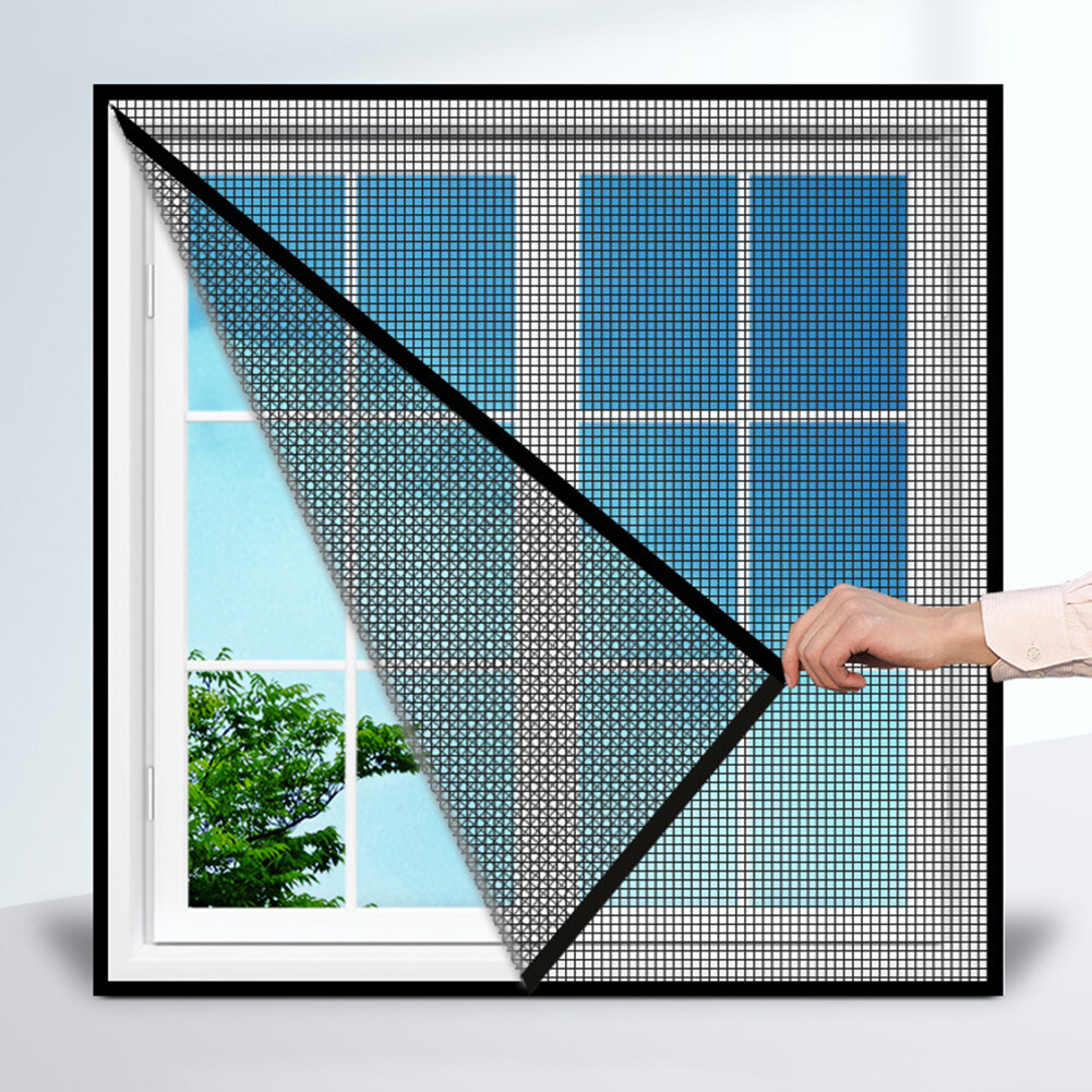 capacity sell Household Self-Adhesive Nano-Mosquito ScreenHome Anti Mosquito Bug Door Window Net Waterproof Adhesive Netting Mesh Screen