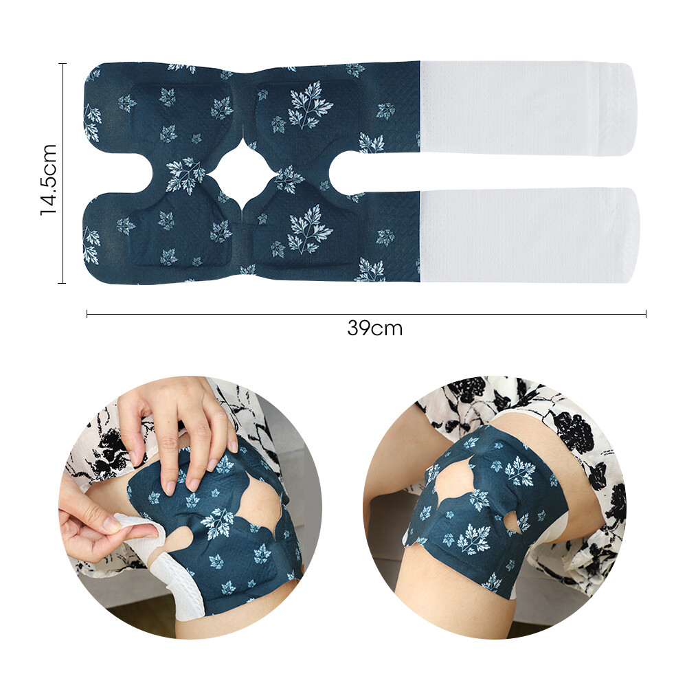 Dearbeauty Wormwood Steam Self-Heating Knee Patch Disposable Warming Knee Paste Joint Constant Temperature Hot Compress Pain Relief