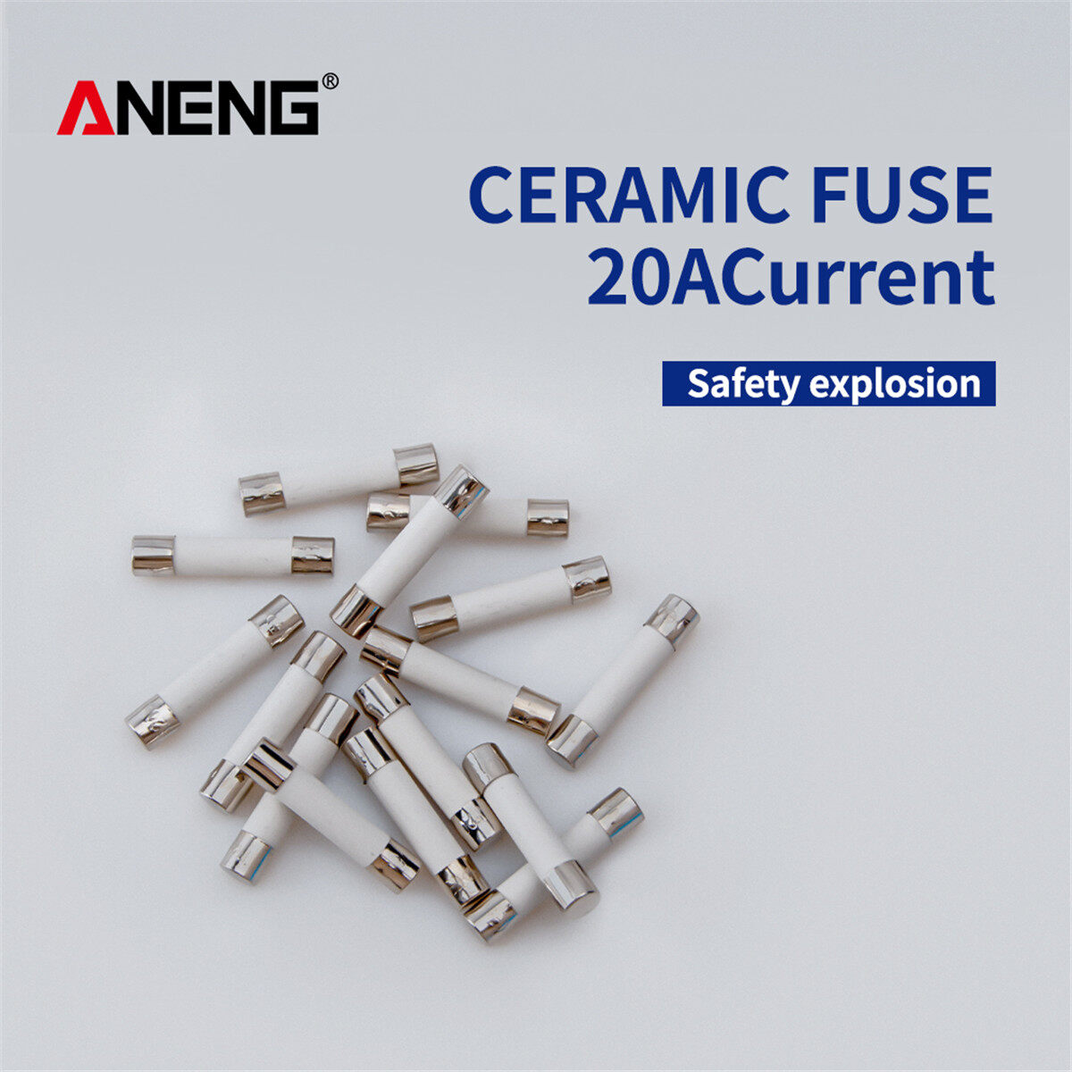 Cầu Chì Gốm Ống 6X30mm 5 * 200mA + 5 * 20A