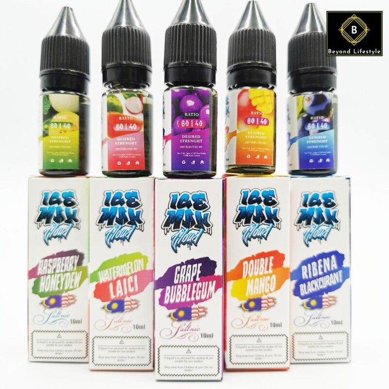JUICE FOR POD ORIGINAL ICE MAN CLOUD SALT EJUICE/ELIQUID/JUICE/SALT/FRUITY/COLD/VAPE/POD/10ML/ICE Malaysia