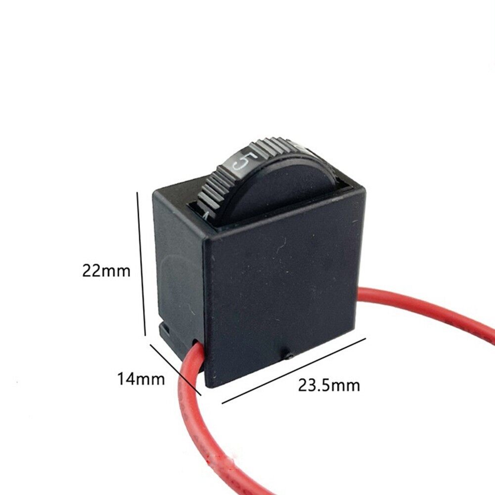 Speed Controller Switch For 220v-250v Electric Angle Grinder 6 Speed Controller Switch For Electric Grinder DR2-6/1FE 12A 250V