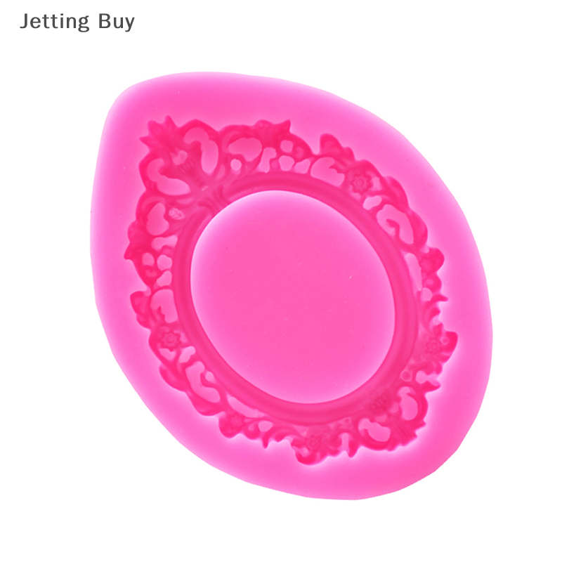 【Jettingbuy】 Flash Sale 3D Frame Silicone Fondant Mold Cake Decorating Chocolate Baking Mould Tools