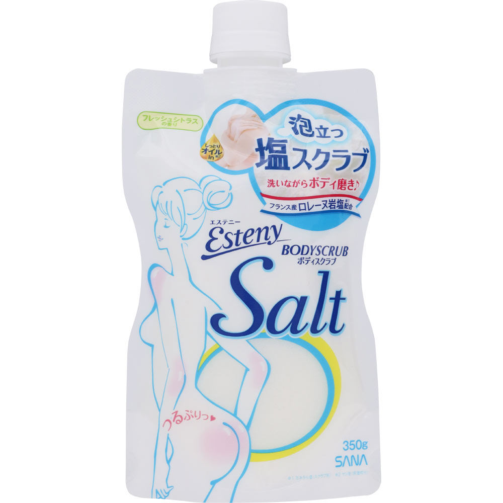 Tokiwa Pharmaceutical Industry Esteny SANA Salty Scrub 350g Slimming Body Care 瘦身 身体护理 Abies5Star
