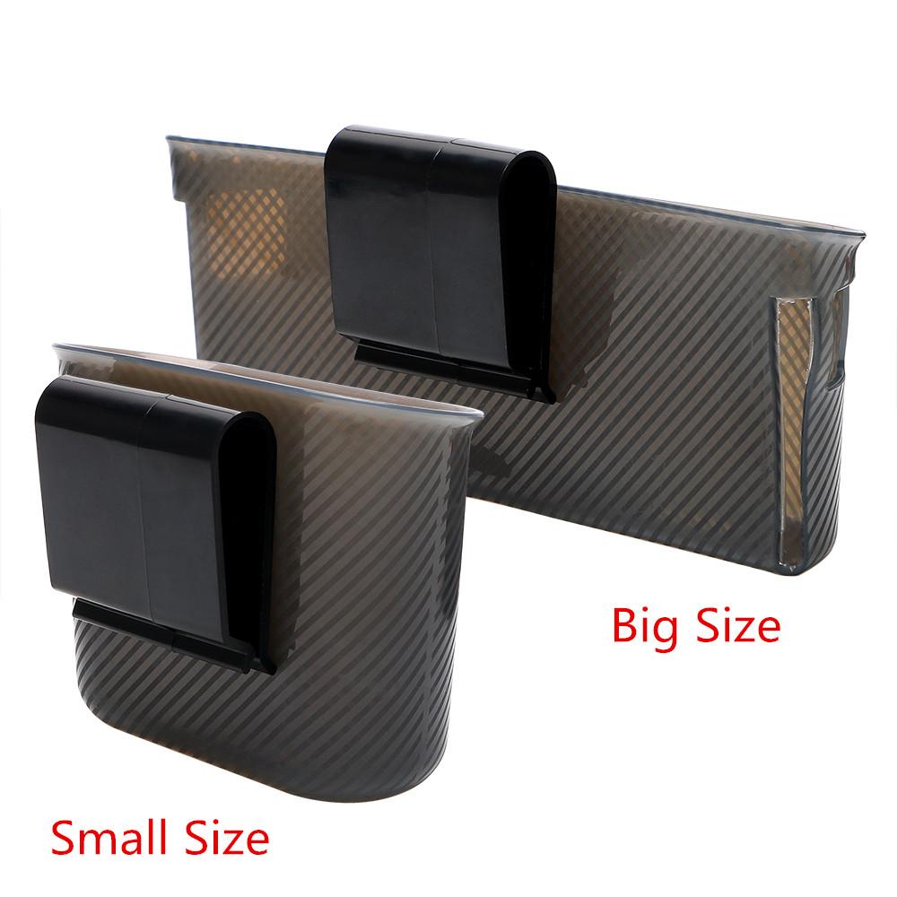 Multifunction Car Storage Box Door Side Hanging Pocket Organizer Garbage Mesh Card Phone holder Phone Charger Cradle Trash Bin