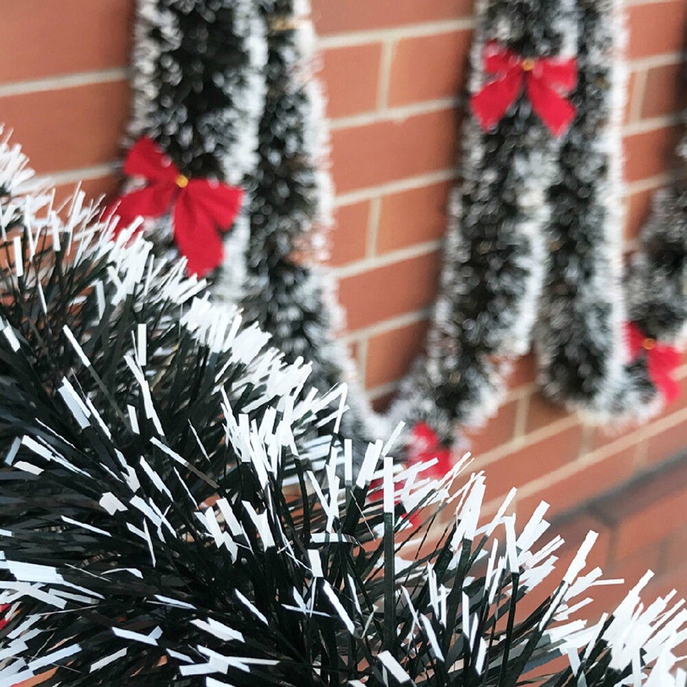 2M Christmas Tree Hanging Ribbon Ornament Decoration Garland String Christmas Party DIY