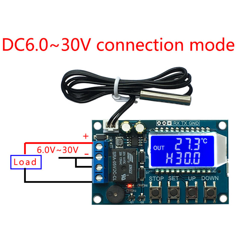 XY-T01 heating and cooling thermostat digital display temperature control switch temperature control module