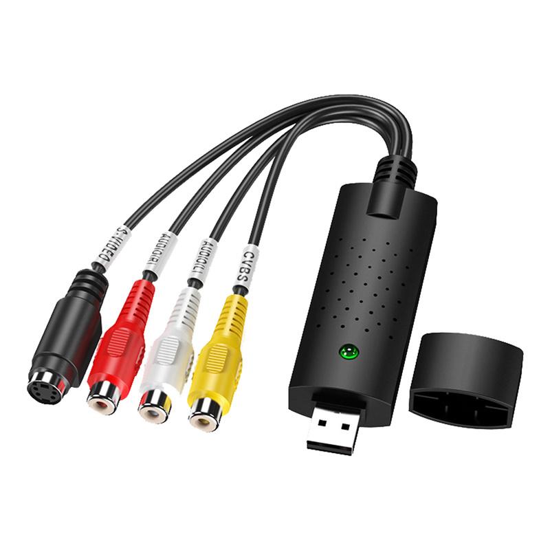 Easycap R Net Easycapยูเอสบี2.0 Easy CapวิดีโอทีวีดีวีดีวีเอชเอสDVRจับภาพอะแดปเตอร์ ...