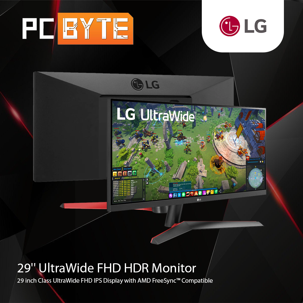 29'' UltraWide FHD HDR FreeSync Monitor 
