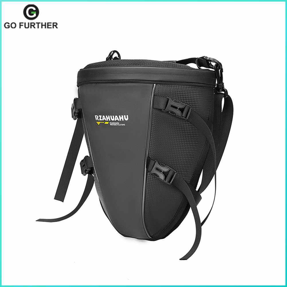 2022 NEWMultifunctional Motorcycle Tail Bag Large Capacity Wear Resistant Motorcycle Rear Seat Bag Motorcycle Saddle Bag for Outdoor Travel Riding