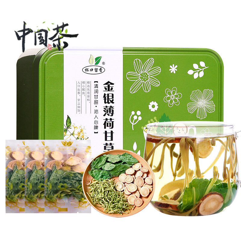 (Delivery Piece) Honeysuckle Mint Leaf Licorice Tea 80g