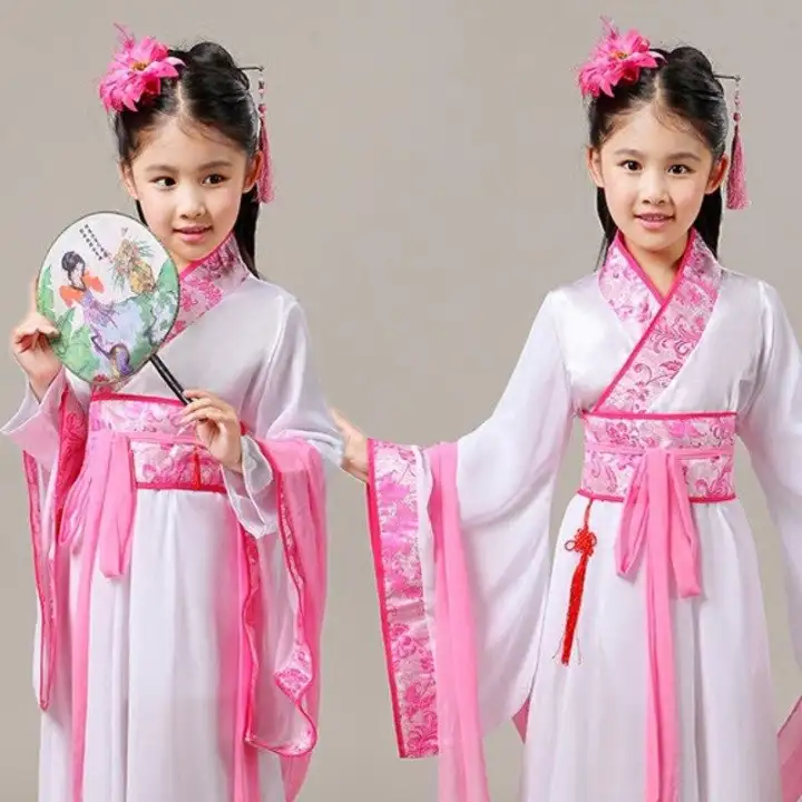 Ancient Chinese Ming Costume Children Kid Chinese Traditional