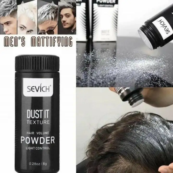 1x Women Men Fluffy Effective Modeling Oil Removing Quick Hair