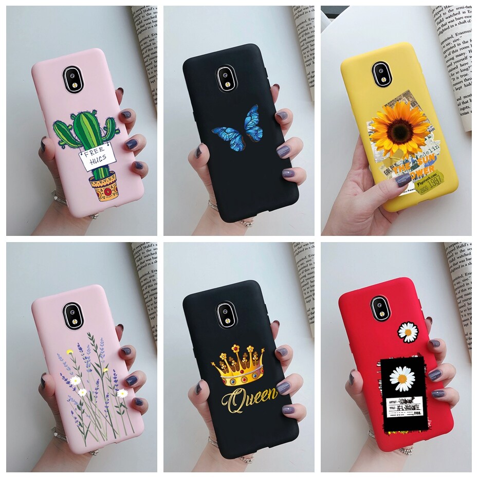 For Samsung Galaxy J3 Pro 2017 J330F Phone Case Slim Matte Silicone Back Cover Soft TPU Casing