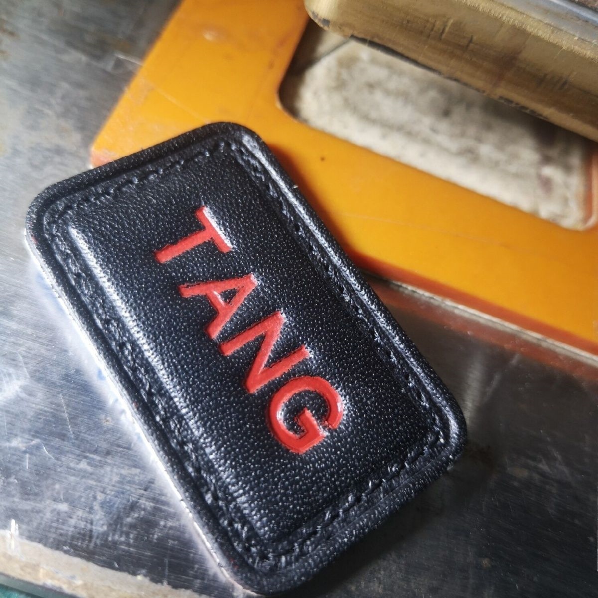 TUMI TUMI Backpack Shoulder Bag Cowhide Nameplate Tag Luggage Tag Nameplate Engraving Service 原装ﺴ