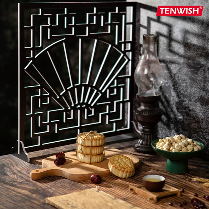 Tenwish Phông Nền Đạo Cụ Chụp Ảnh Khung Phong Cách Trung Quốc Cổ Điển Tạo Hiệu Ứng Ánh Sáng Nền Và Bóng Cho Phông Nền Studio Chụp Ảnh Phụ Kiện Chụp Ảnh