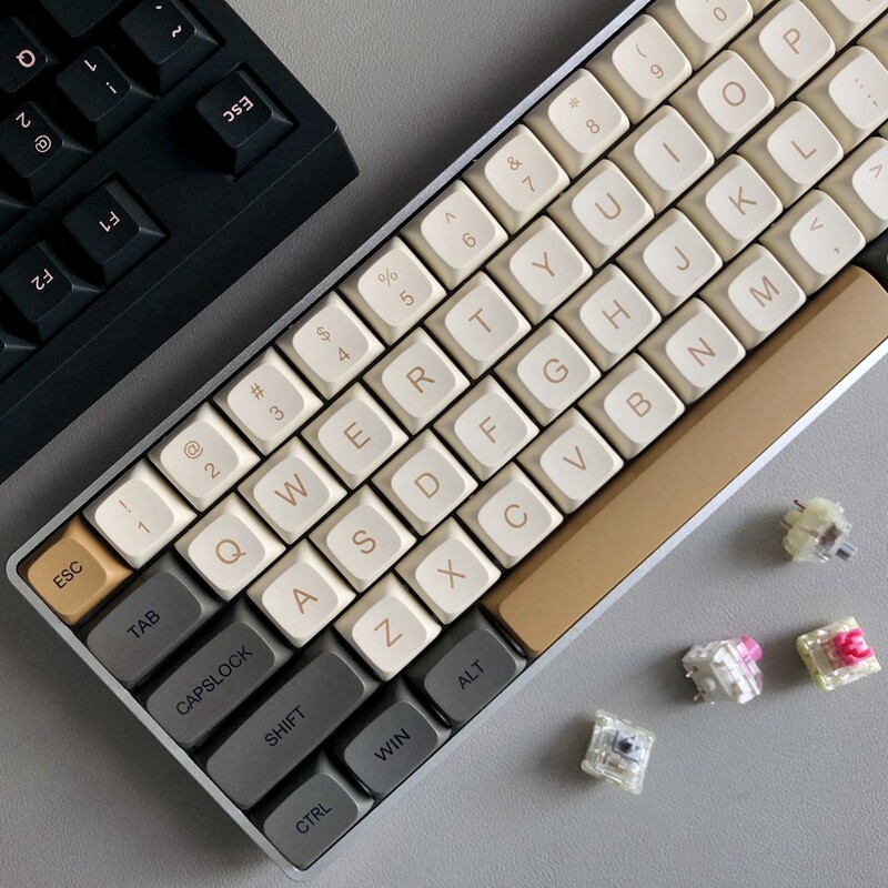 [Keycap Only] 125 phím lấp lánh Nắp chìa khóa PBT thăng hoa xda cho công tắc Cherry MX Bàn Phím Cơ tùy chỉnh Tự làm RK ciy VGN IKBC Aula/RK Royal Kludge/Logitech/goojodoq