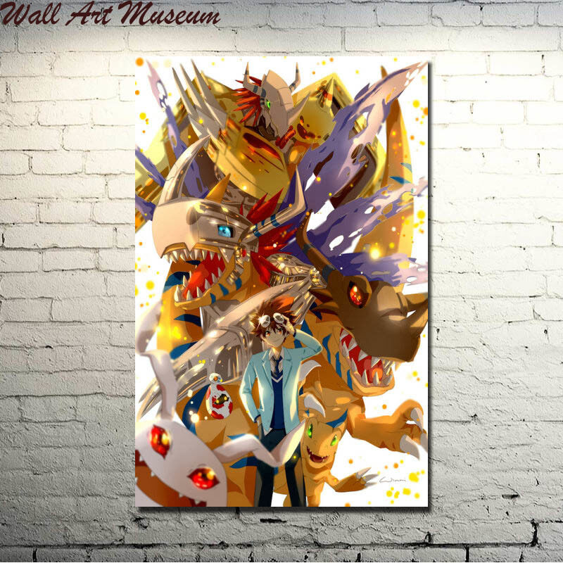 Digimon Adventure Tri Anime Silk Print Wall Art Home Decor - POSTER 20x30