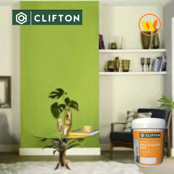 Get Interior Rumah Cat Hijau Background