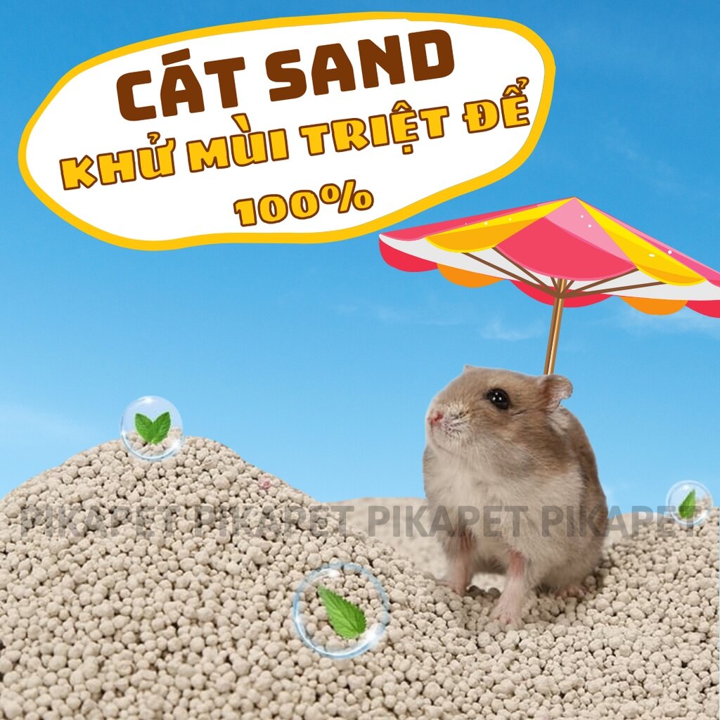 ✅Cát sand thơm lót chuồng Hamster ( 1kg)