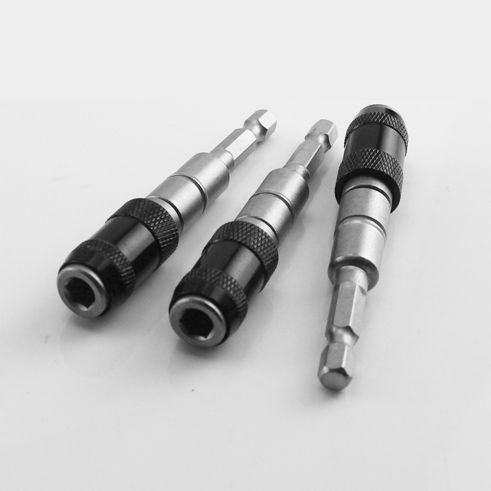 1/4  Magnetic Screw Drill Tip Drill Screw Tool Quick Change Locking Bit Holder Drive Guide Drill Bit Extensions