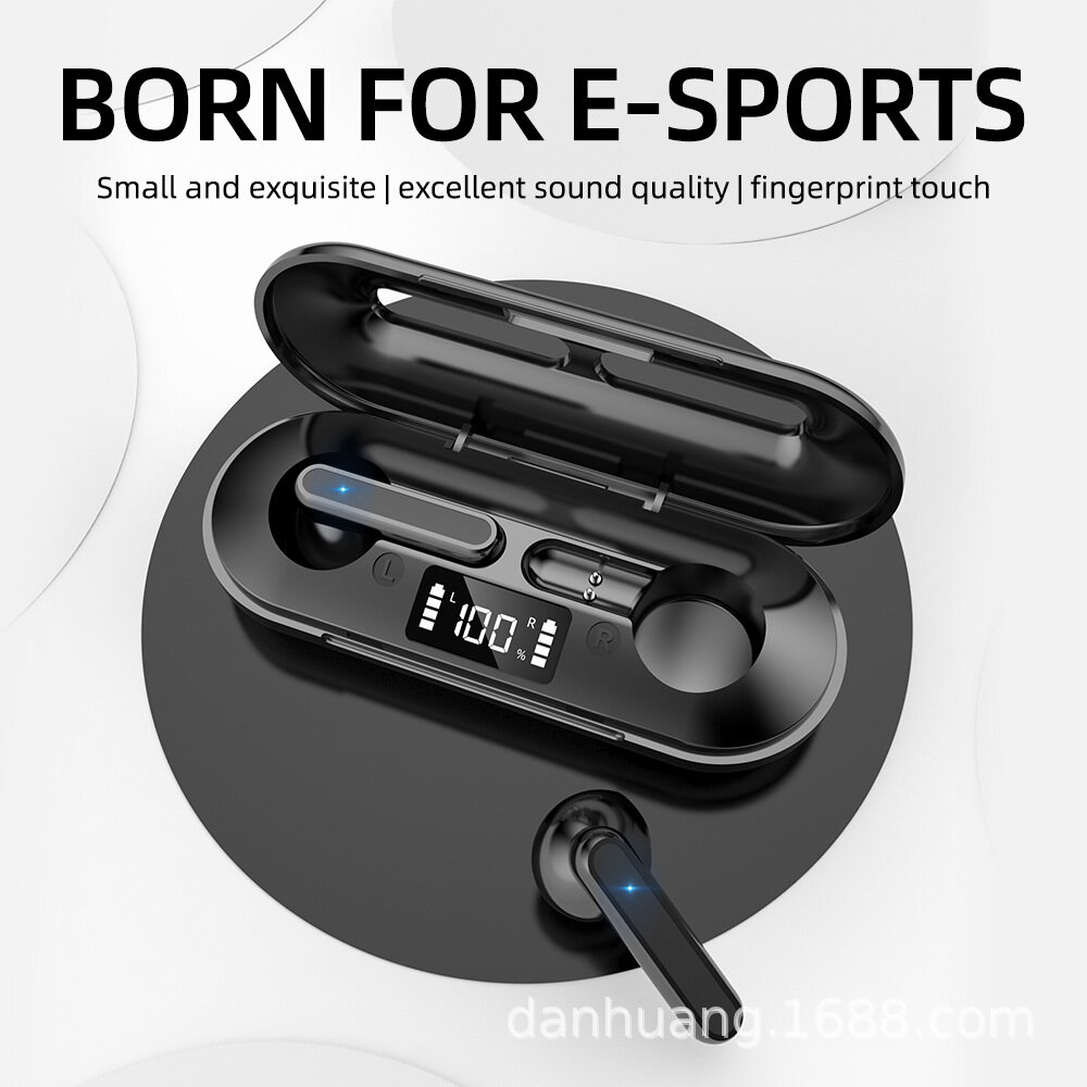 Bluetooth5. 1 Tai Nghe Không Dây Có Mic Tai Nghe Bluetooth Bass Sâu 9D Tai Nghe Chơi Game Không Chậm Trễ Tai Nghe Nhét Tai Chống Nước Thoải Mái Khi Đeo Cho Thiết Bị Android Và IOS