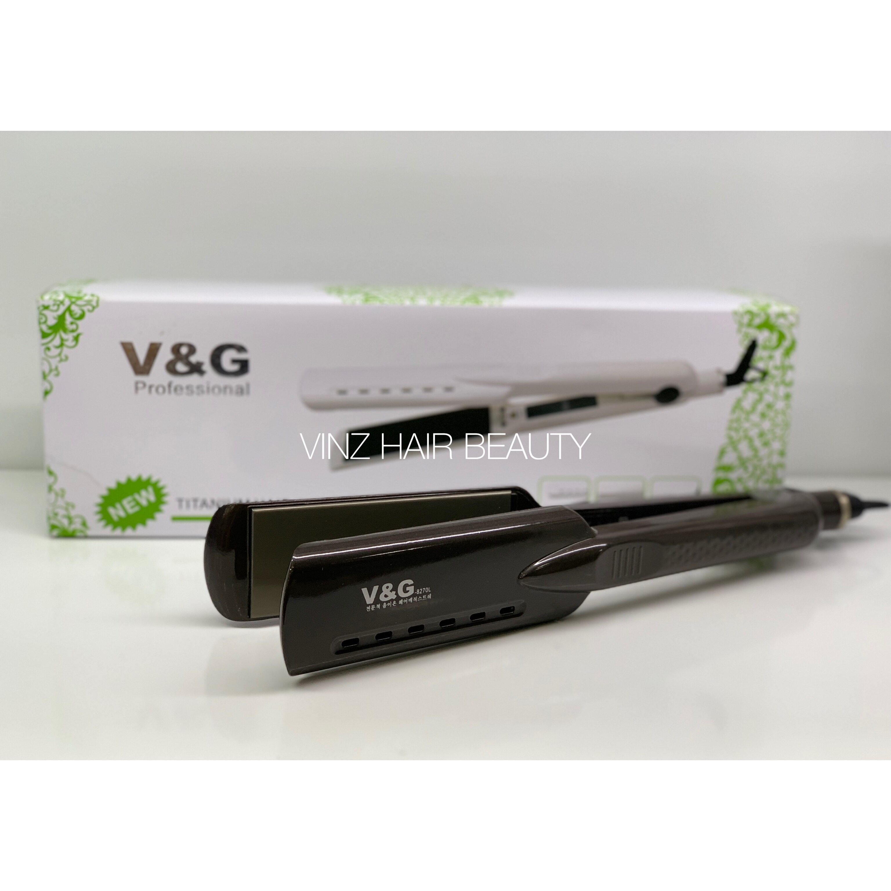 V&g professional flat iron Clearance