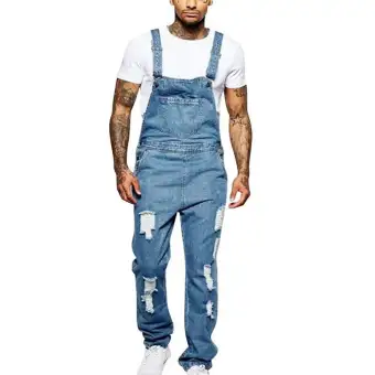 mens slim jumpsuit