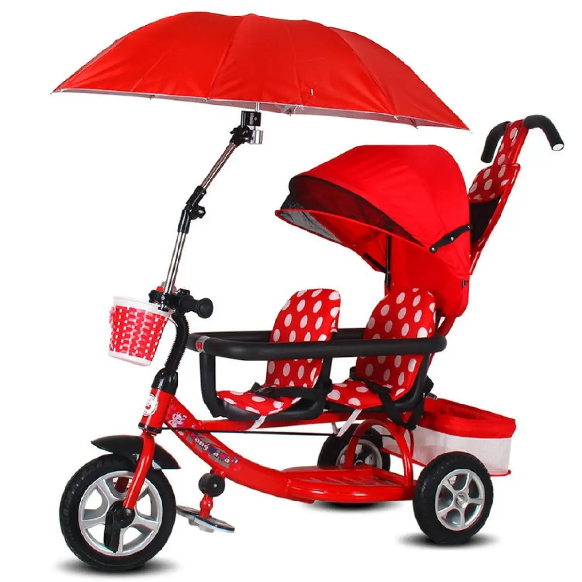 tricycle with umbrella