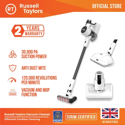 Russell Taylors Cordless Vacuum Cleaner 2-in-1 Vacuum & Mop V9 (Handstick Vacuum Cleaner Canister Vacuum Cleaner Portable Vacuum Cleaner Handheld Vacuum Cleaner)