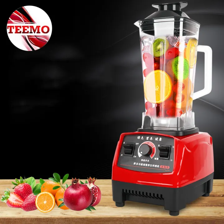 Teemo Multi Functional Kitchen Cooking Blender Machine Counter Top Food Juice Crusher Pengisar Makanan Fulfilled By Teemo Shop Lazada