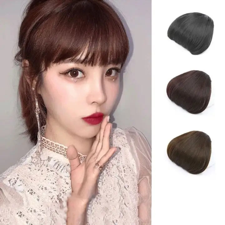 clip in bangs lazada