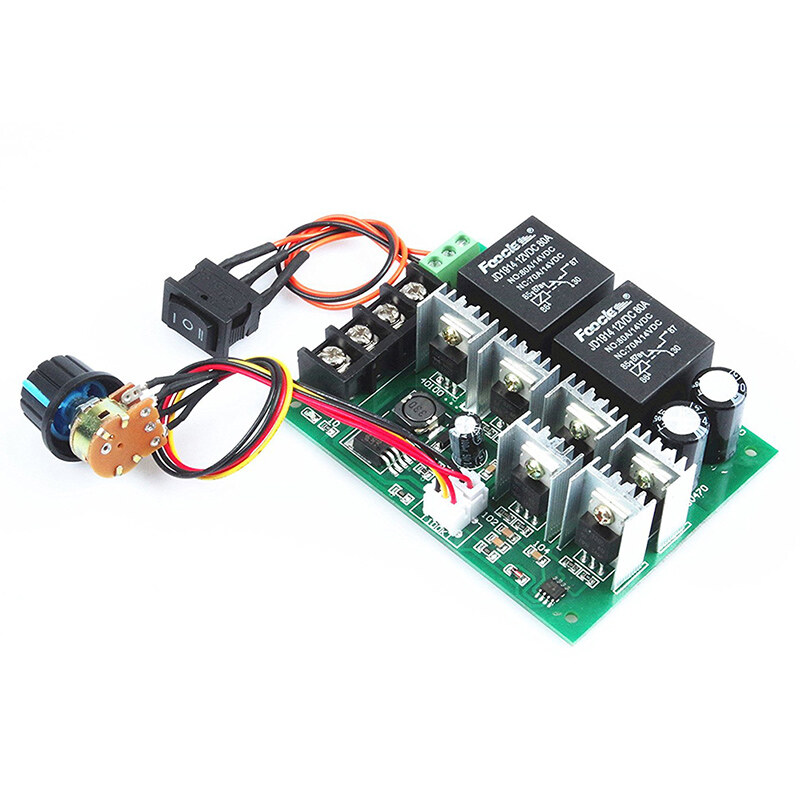High power 2000w 40a reverse motor speed controller pwm brush motor controller dc 12v 24v 36v