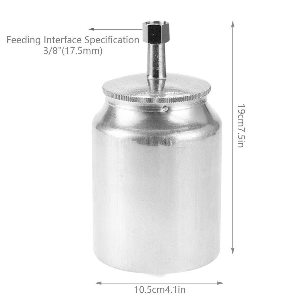 400/600/1000 Ml Bình Chứa Sơn Khí Nén Phụ Kiện Kim Loại Bình Phun Nước