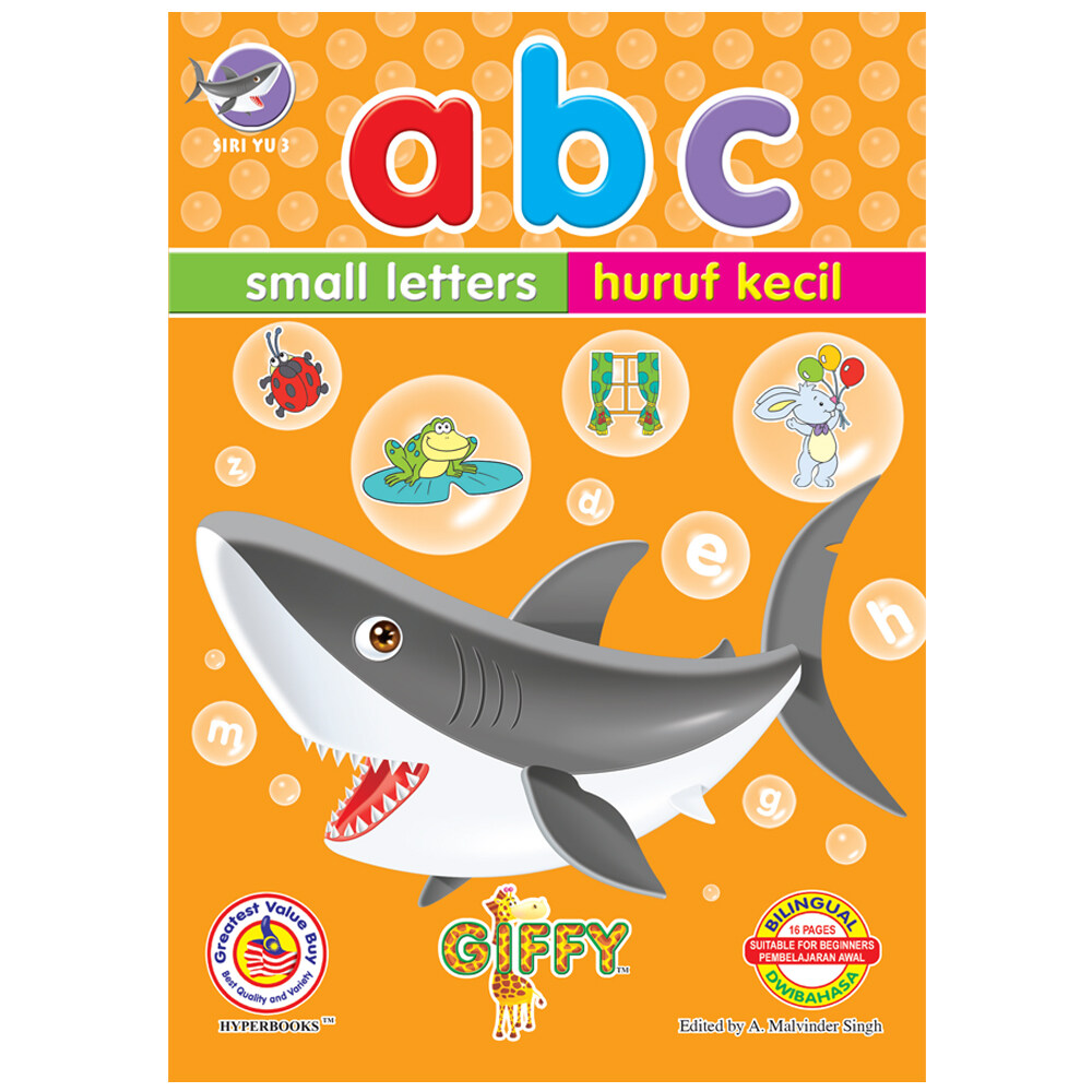 Abc Small Letters 16 Pages A5 Size (1) SIRI YU 3 | Lazada