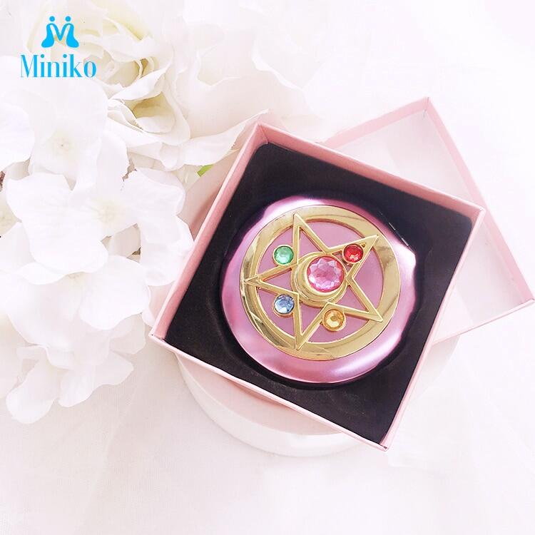 Sailor Moon Makeup Mirror Sailor Moon Doll Pattern Moonlight Memory Series Crystal Star Mirror Case