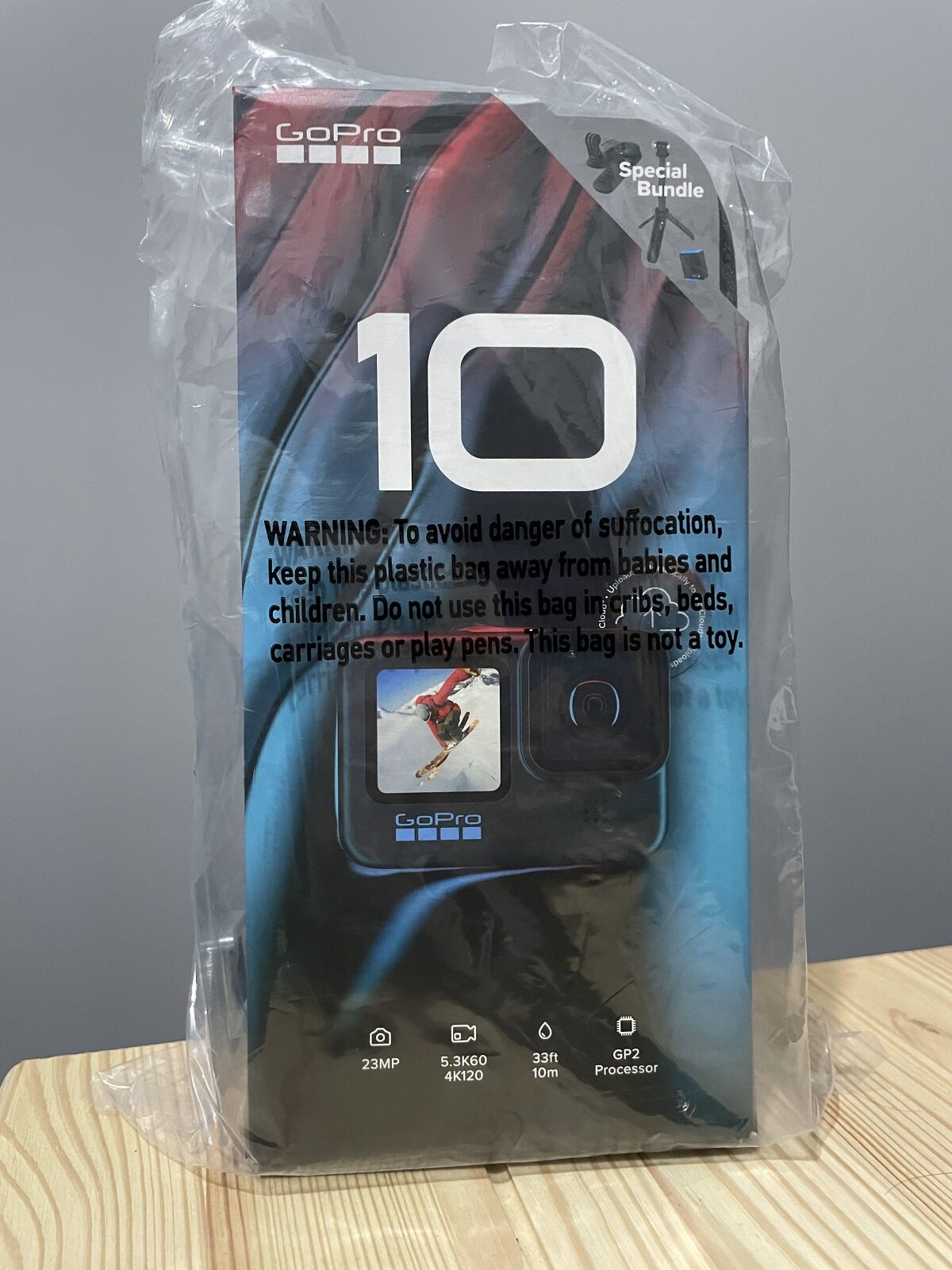 GoPro HERO10 Black 5.3K video and 23MP photos GP2 Processor