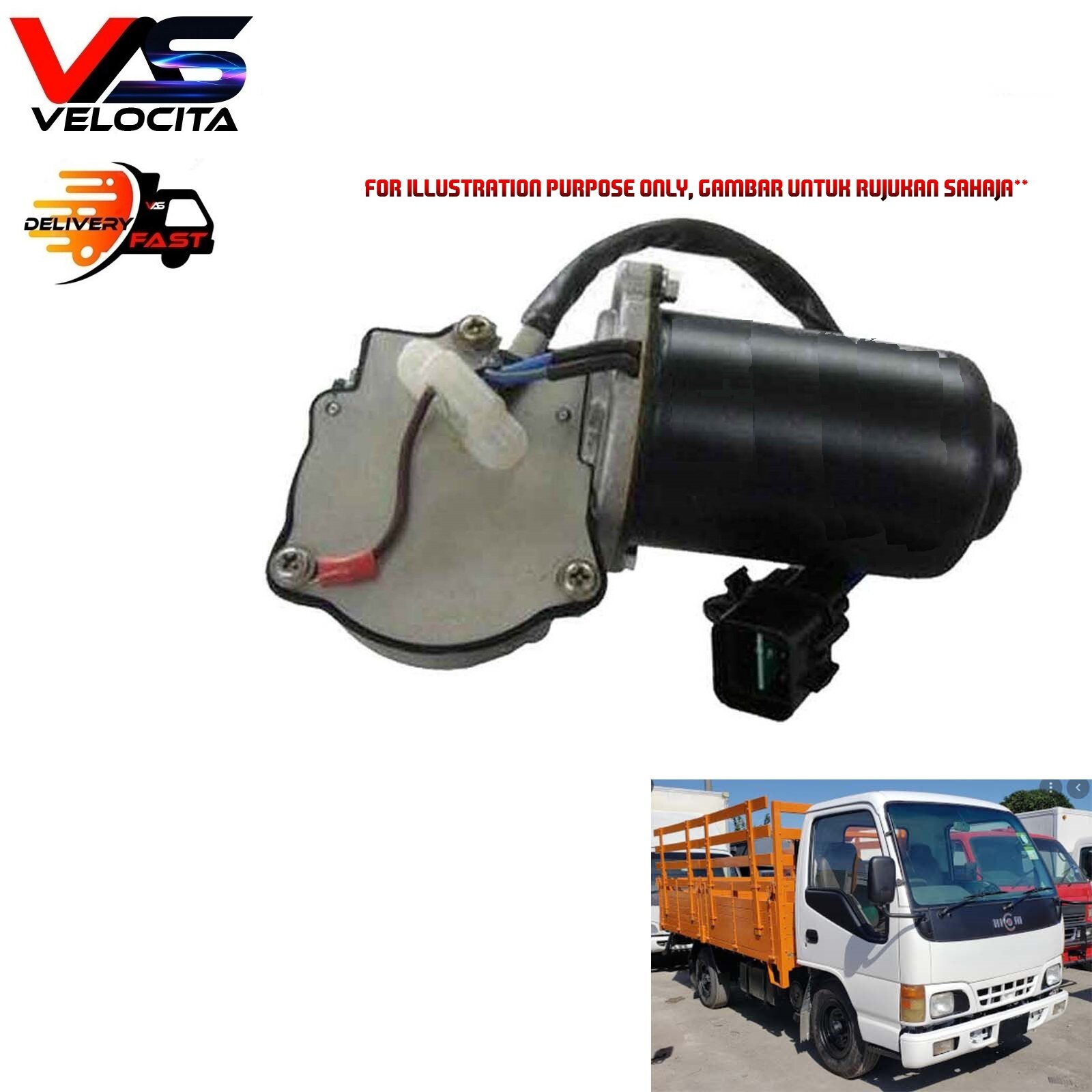 OEM WIPER ARM MOTOR FRONT 4.3 24V Lazada